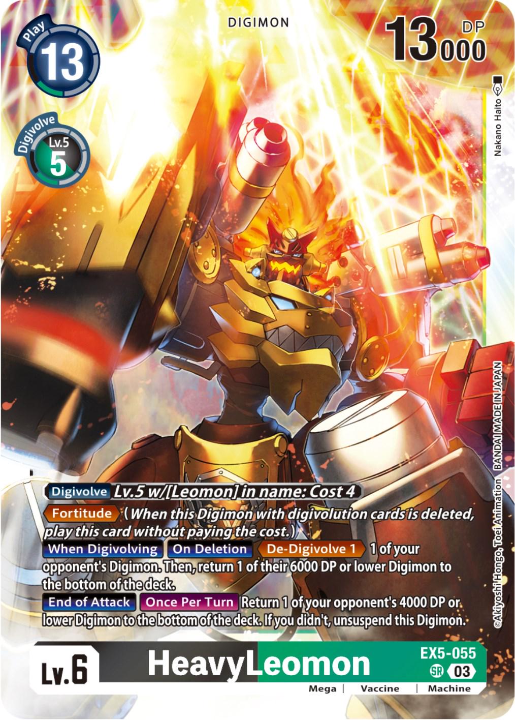 HeavyLeomon [Foil] #EX5-055