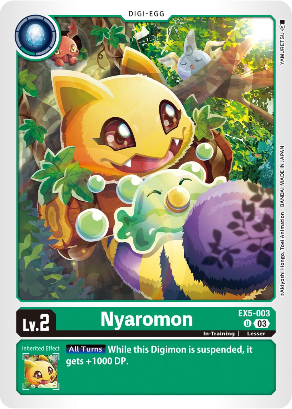 Nyaromon #EX5-003