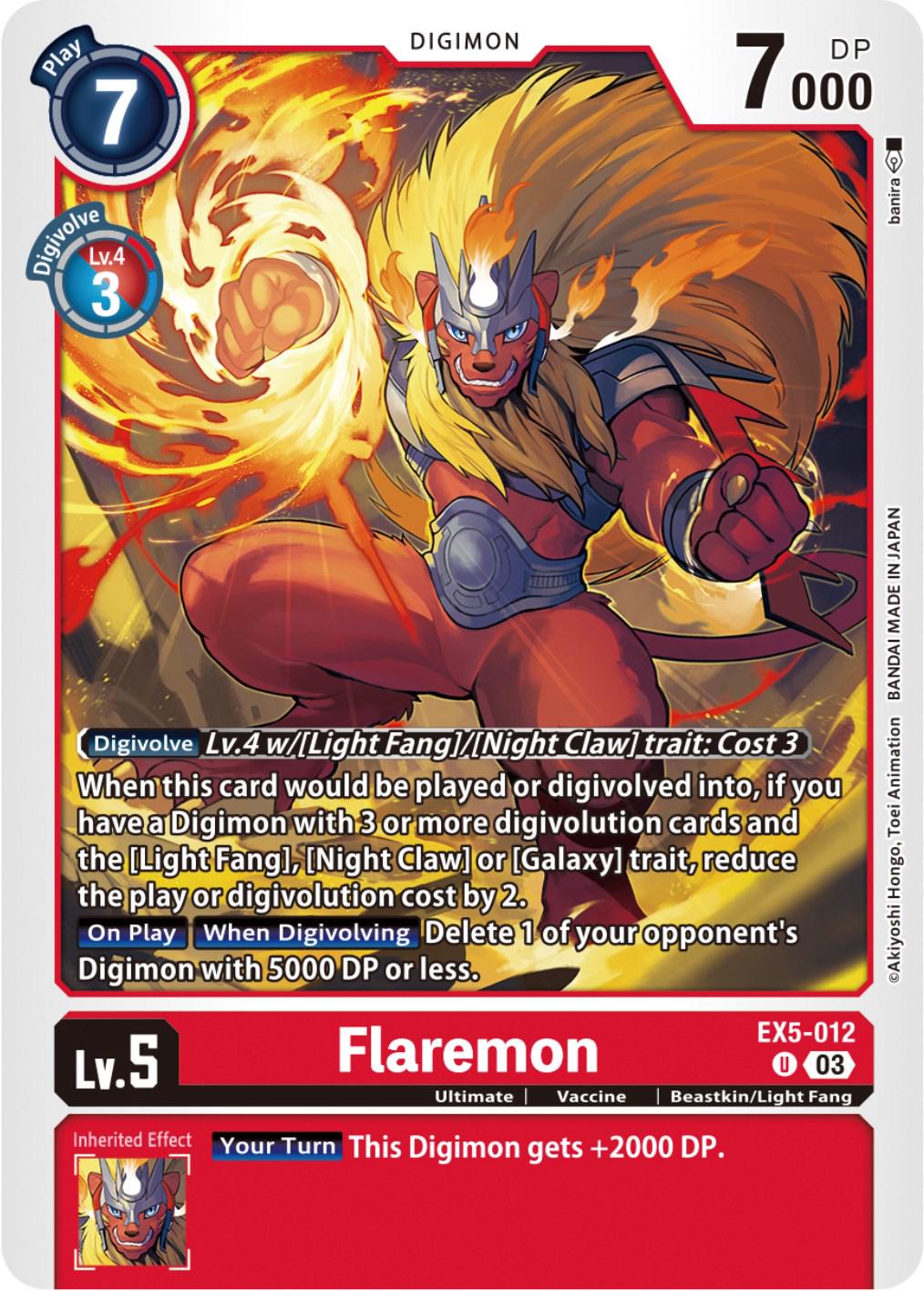 Flaremon #EX5-012