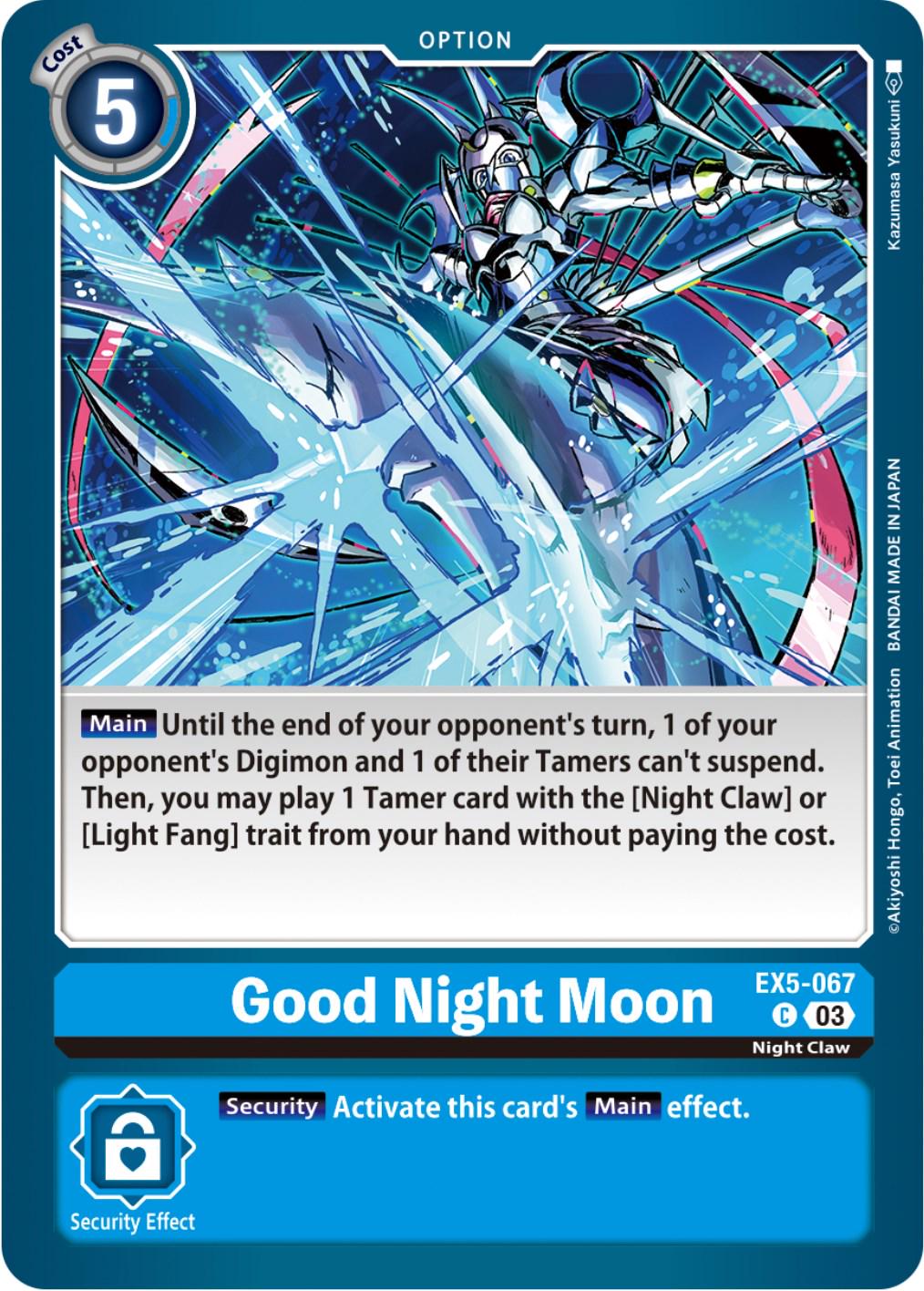 Good Night Moon #EX5-067