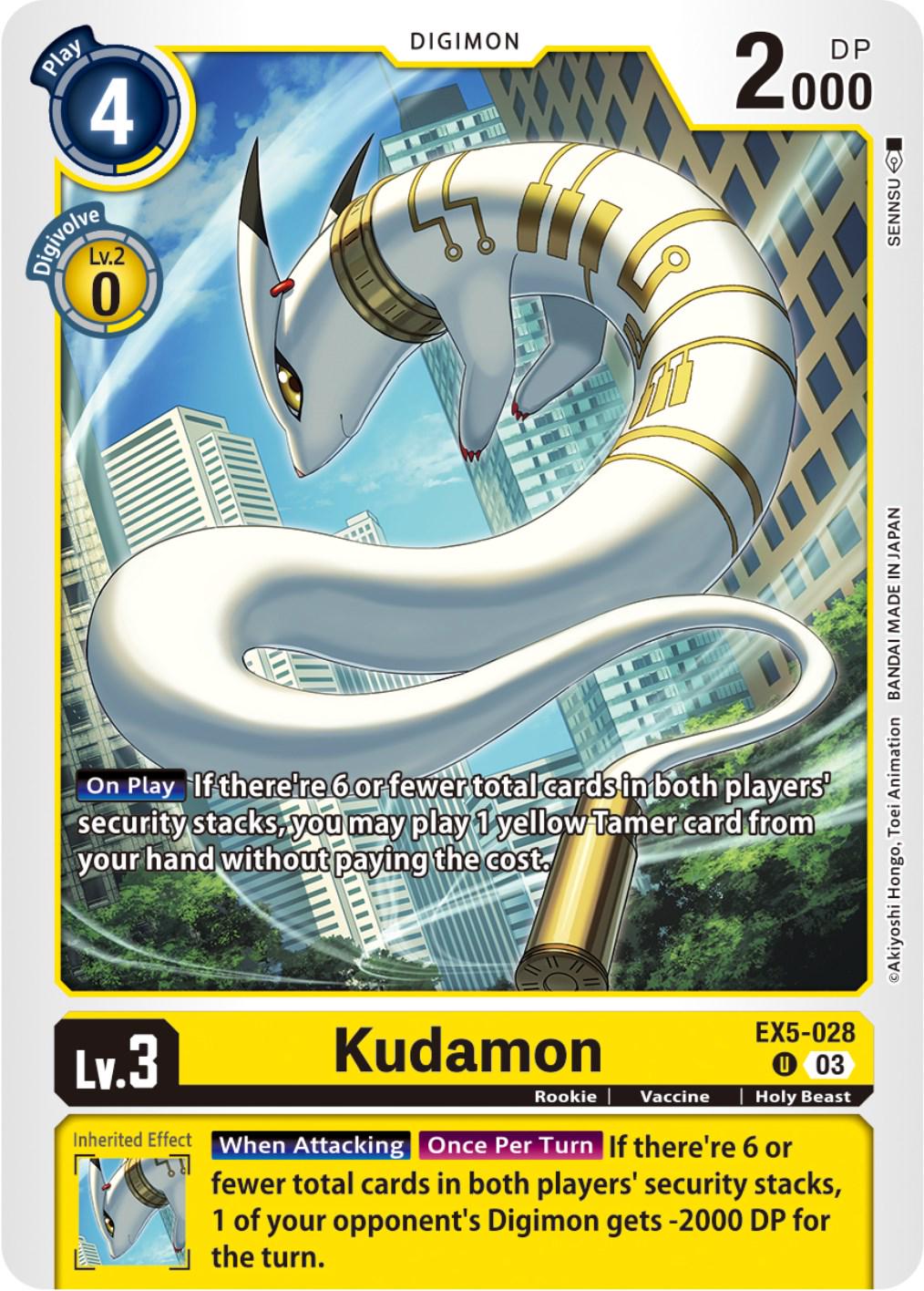 Kudamon #EX5-028