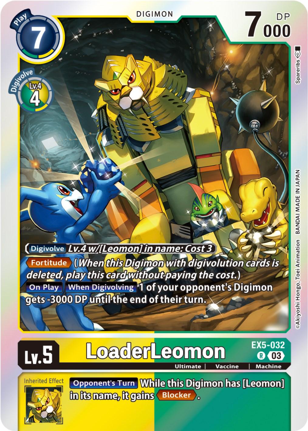 LoaderLeomon [Foil] #EX5-032