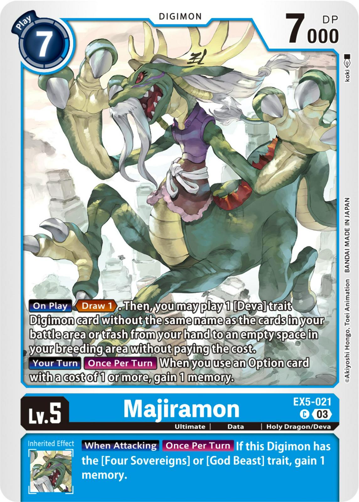 Majiramon #EX5-021