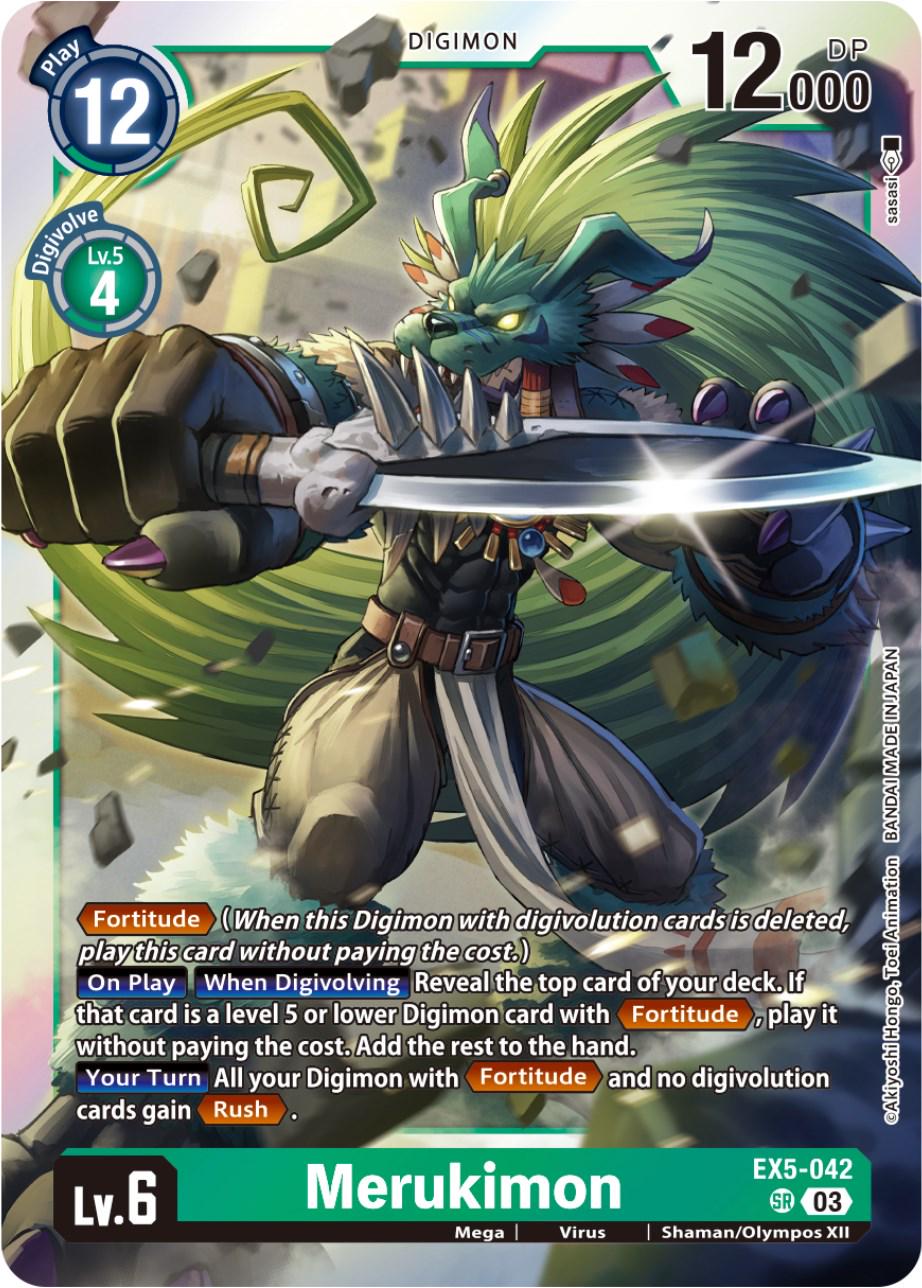 Merukimon [Foil] #EX5-042