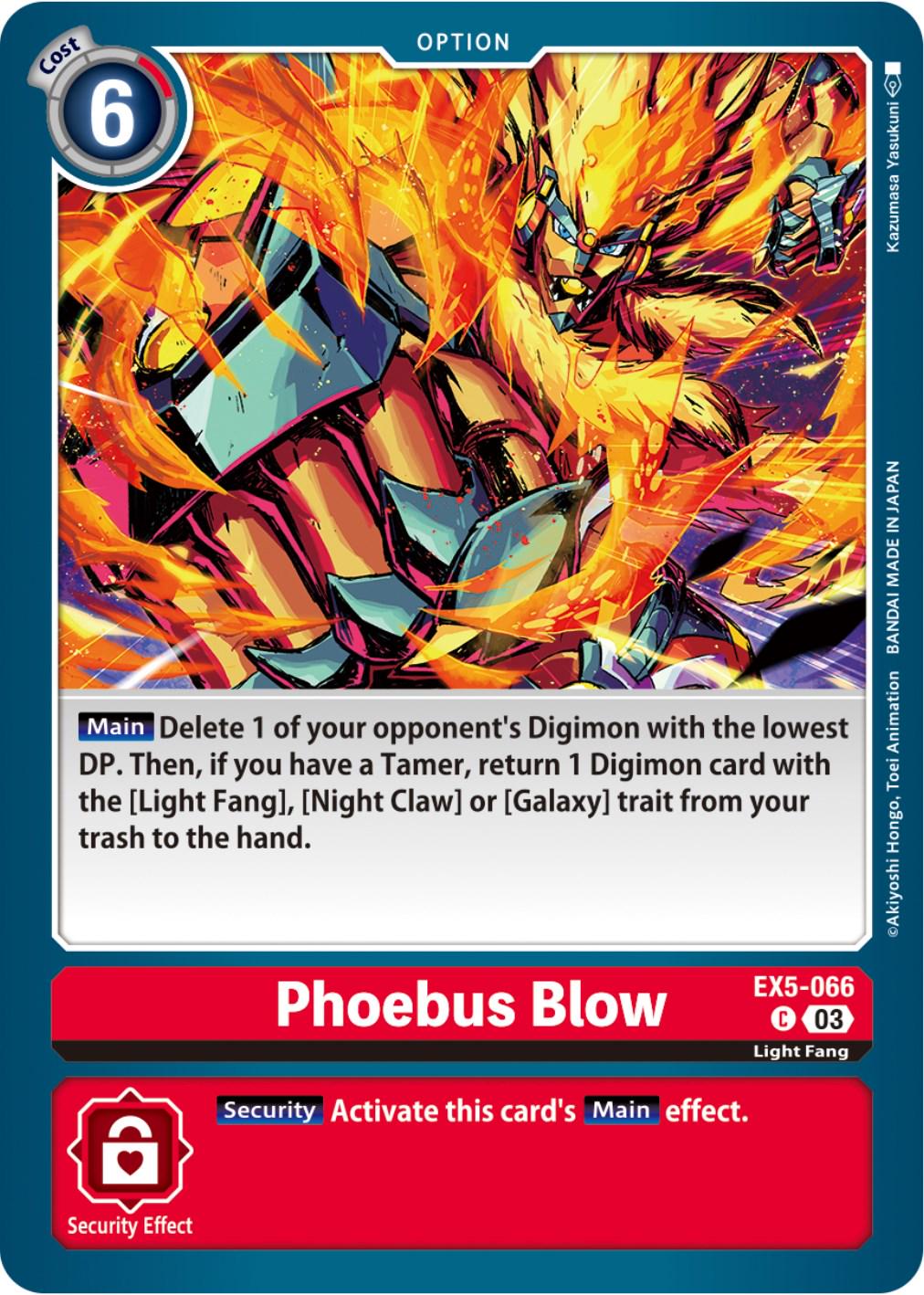 Phoebus Blow #EX5-066