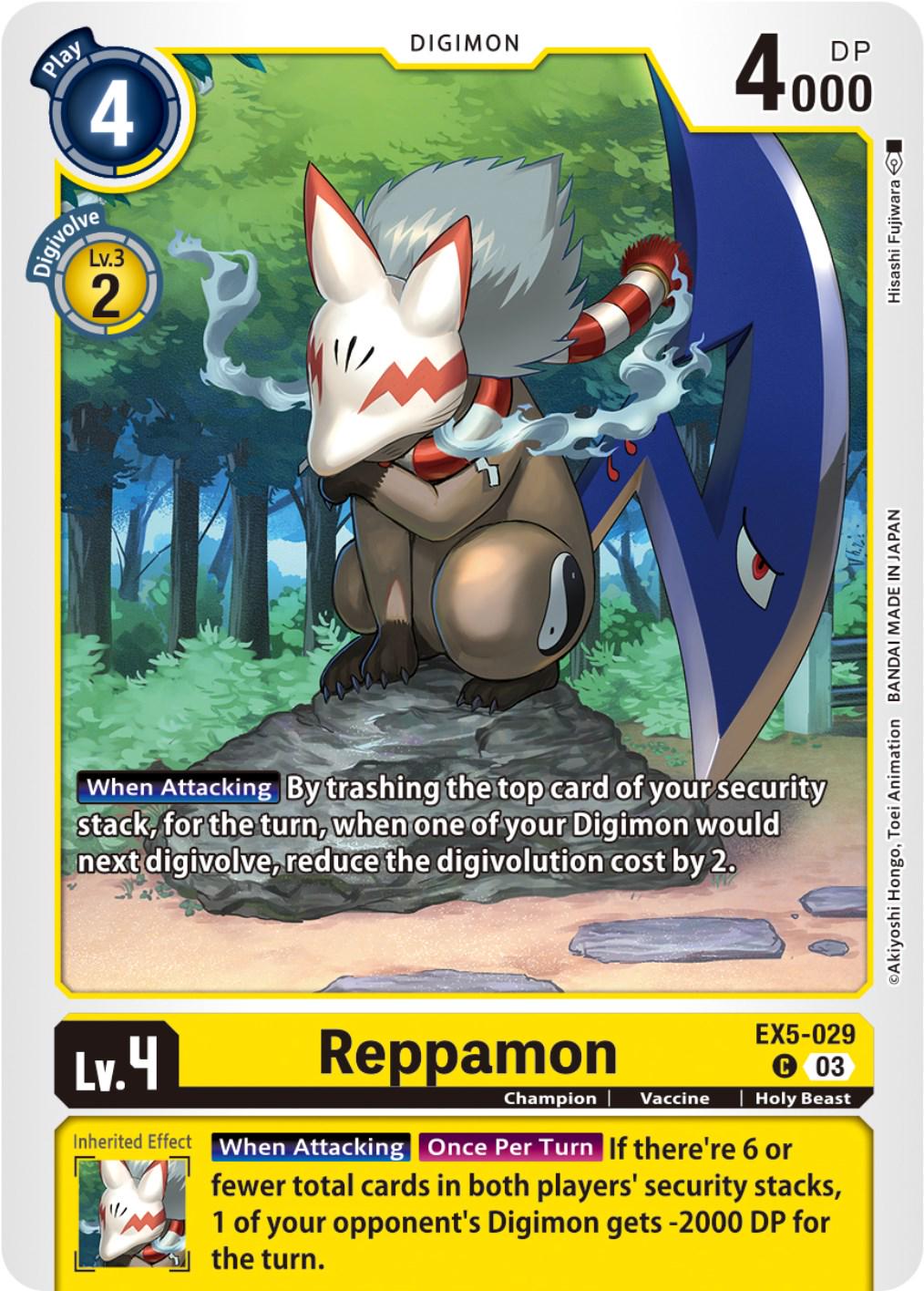 Reppamon #EX5-029