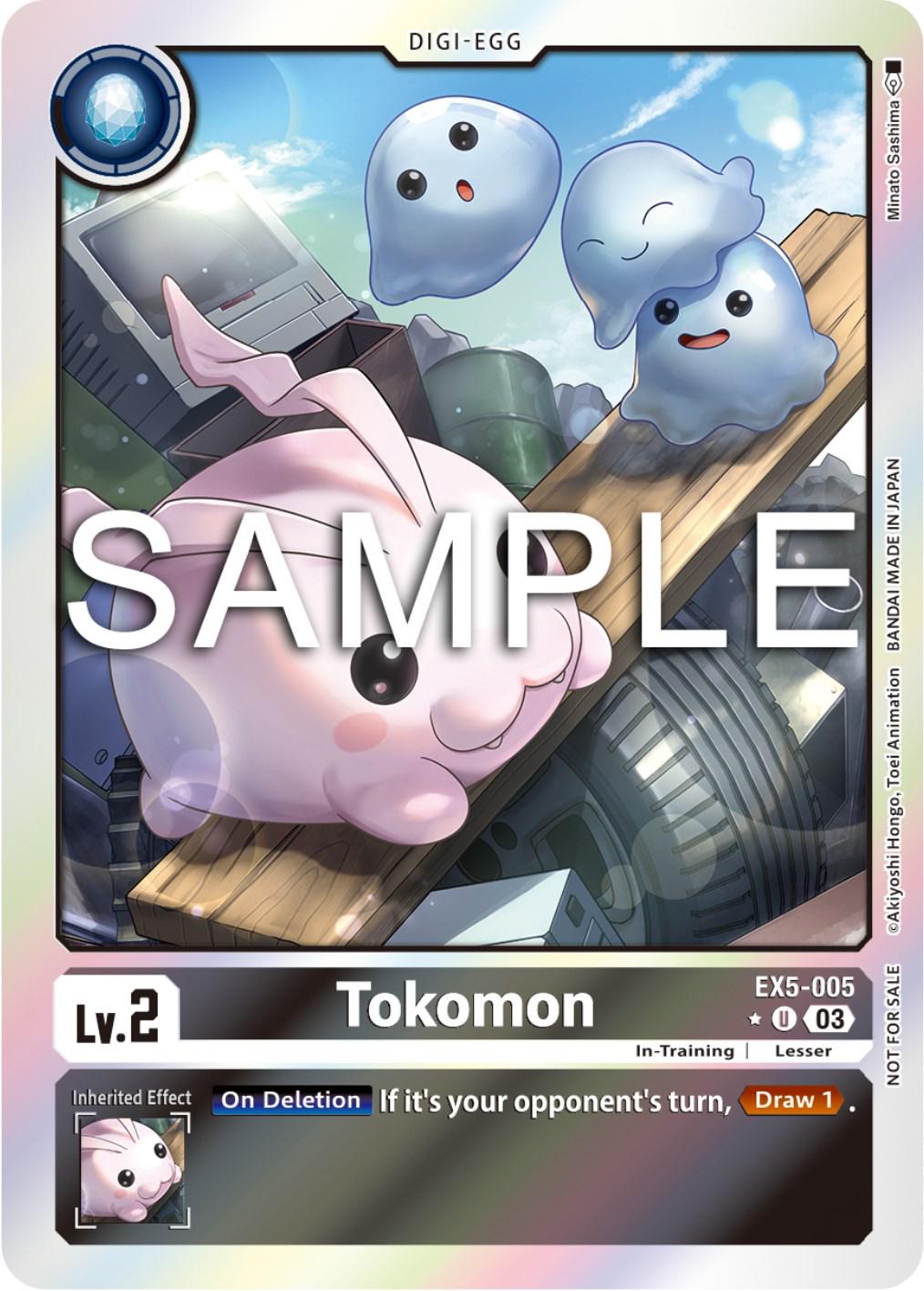 Tokomon [Foil] #EX5-005