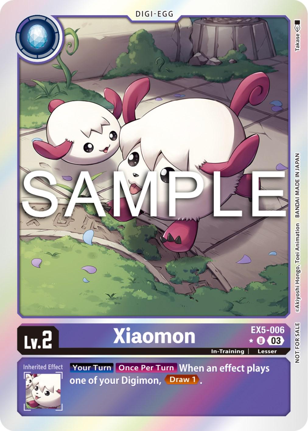 Xiaomon [Animal Colosseum Foil] #EX5-006