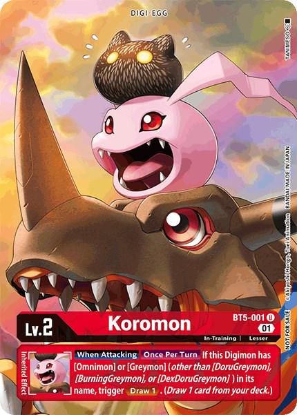 Koromon [Premier TO Event June Foil] #BT5-001