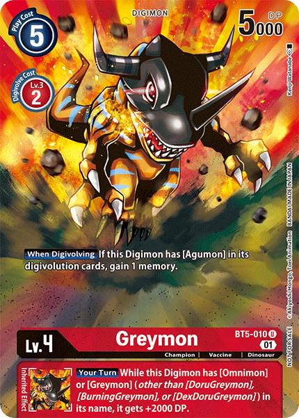 Greymon [Premier TO Event June Foil] #BT5-010