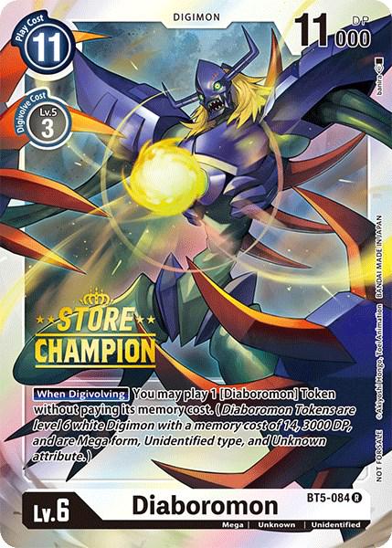 Diaboromon [Store Champion Foil] #BT5-084