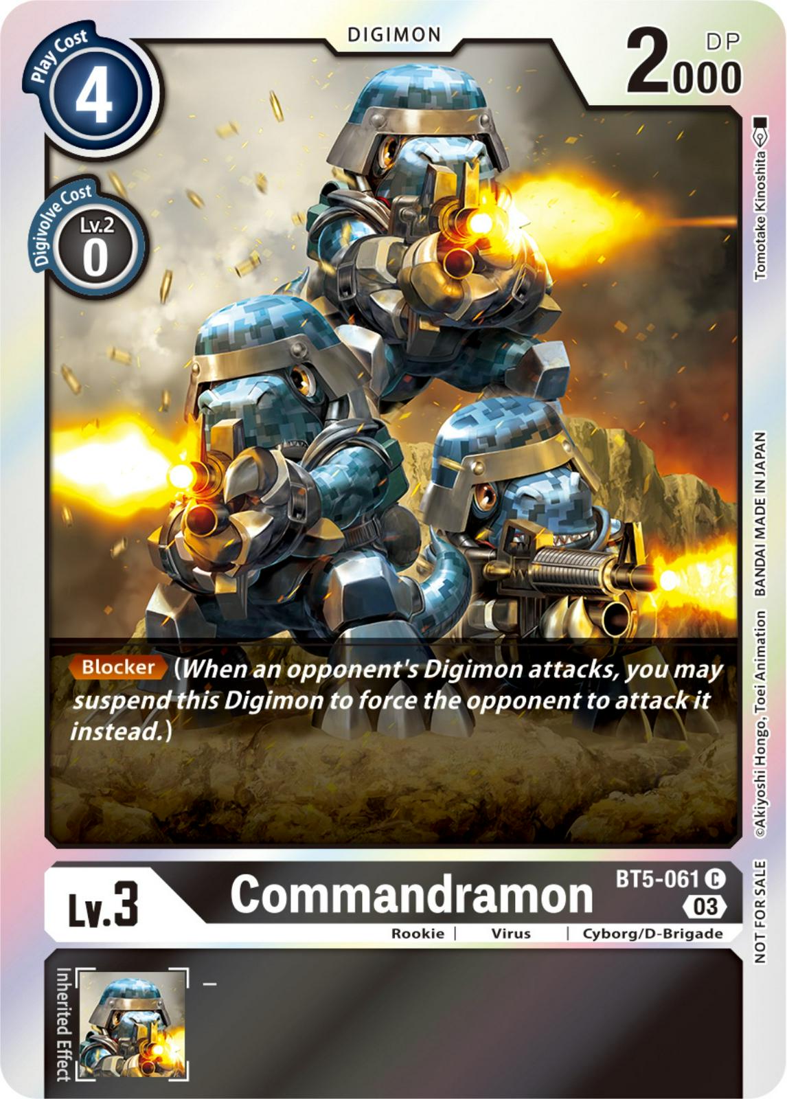 Commandramon [Winner Pack Blast Ace Foil] #BT5-061