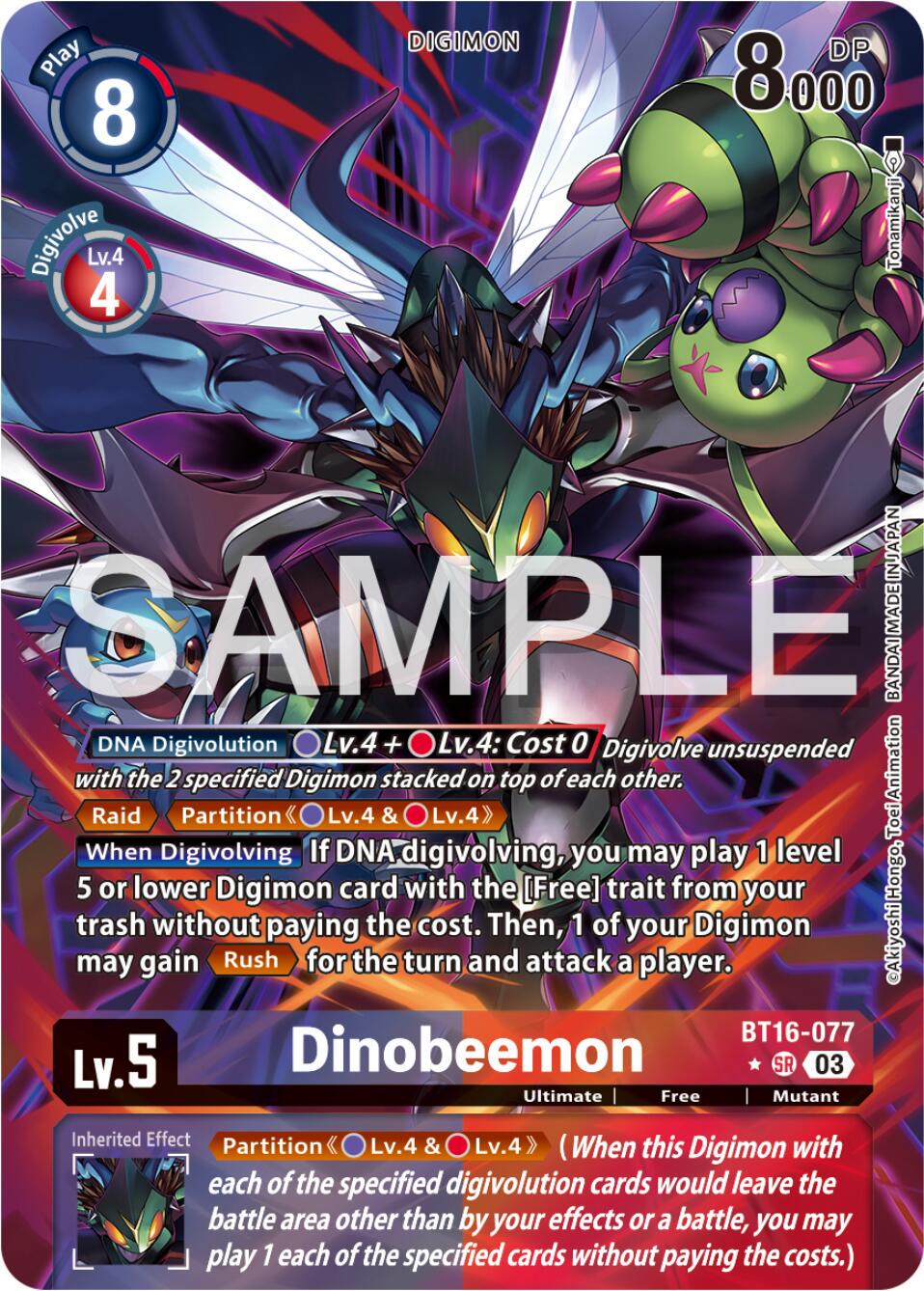 Dinobeemon [Alternate Art Foil] #BT16-077