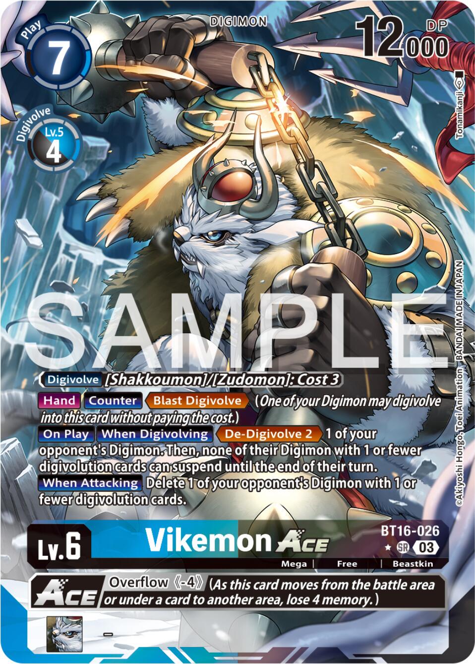 Vikemon ACE [Alternate Art Foil] #BT16-026