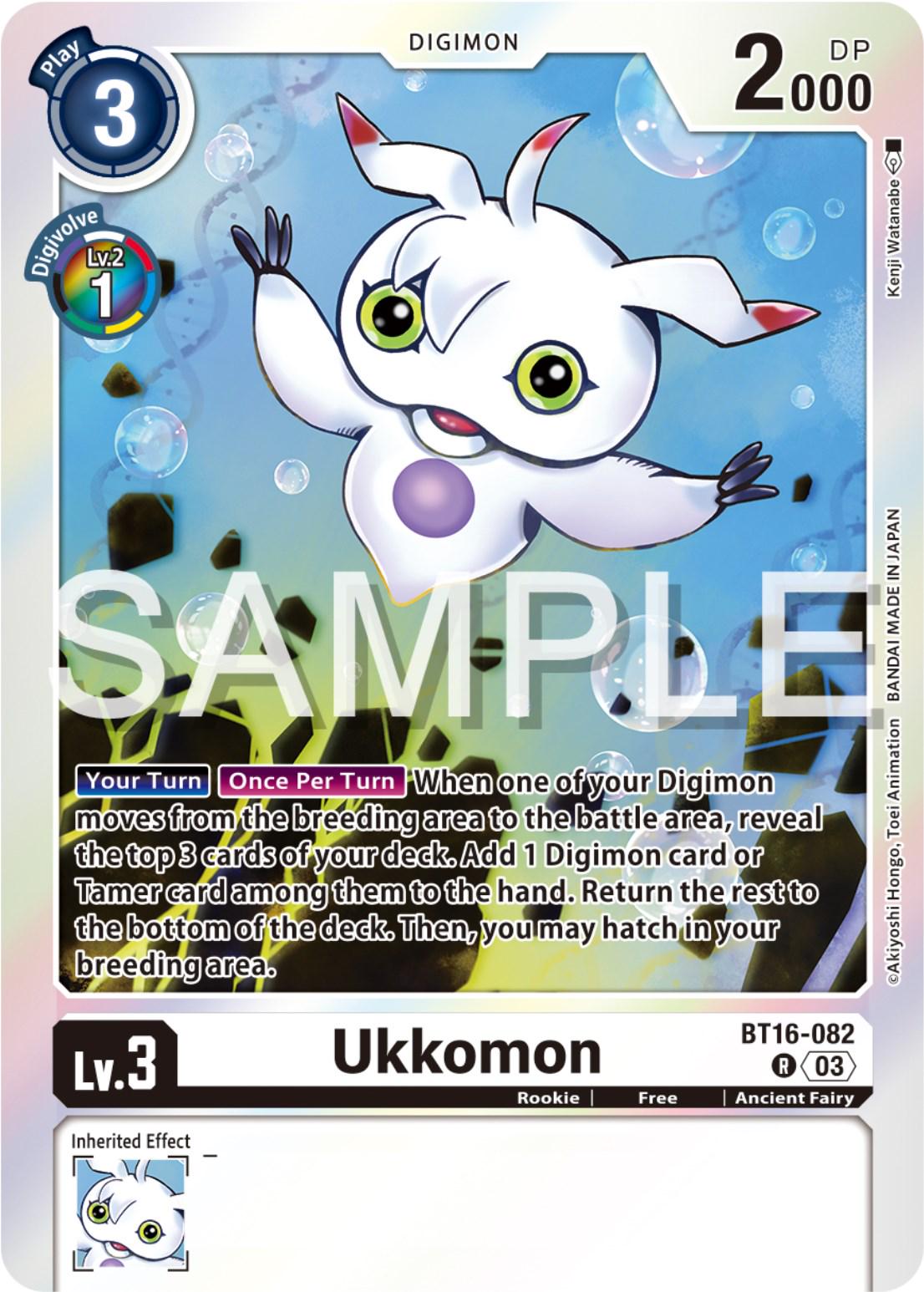 Ukkomon [Foil] #BT16-082