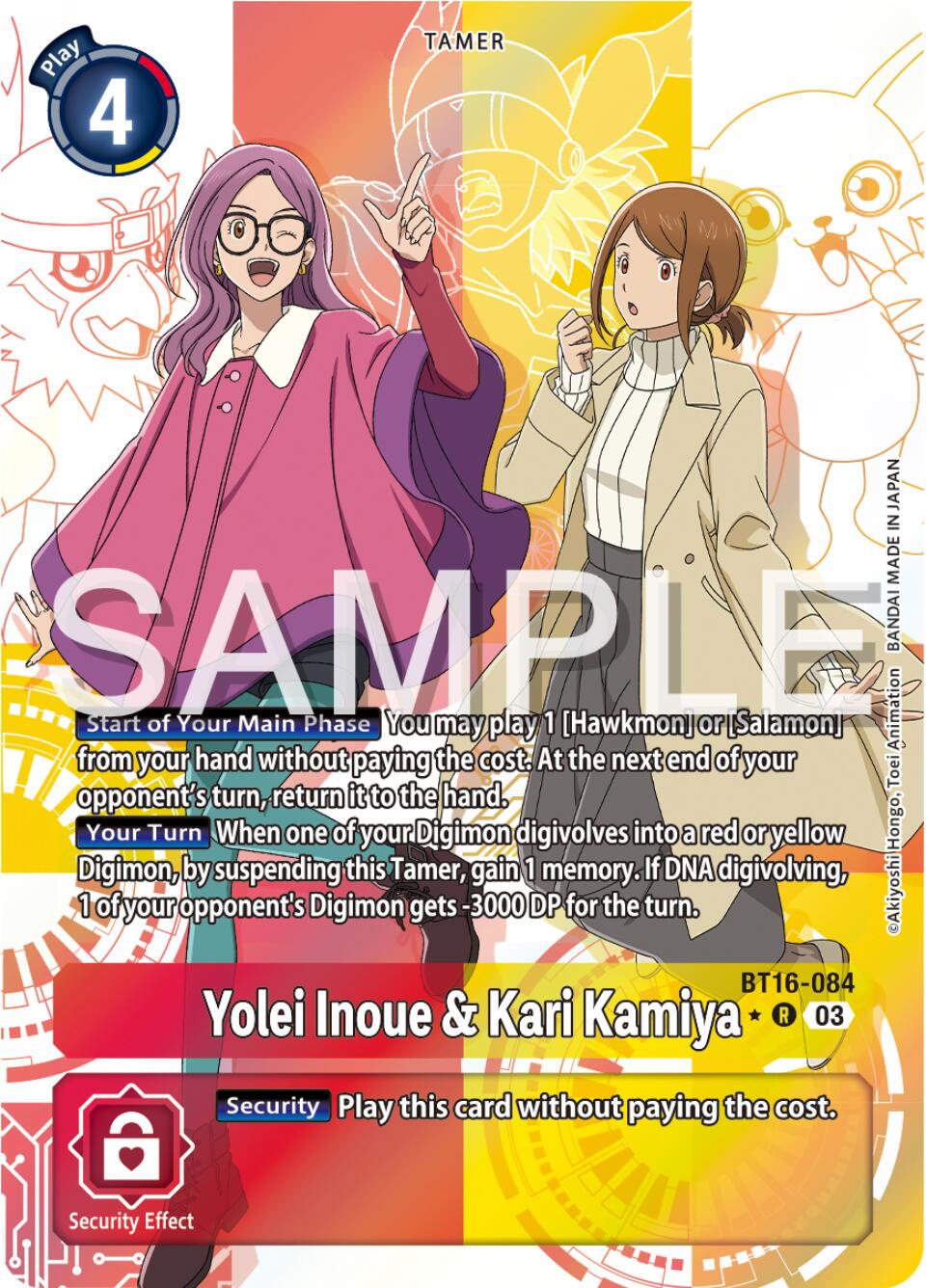 Yolei Inoue & Kari Kamiya [Alternate Art Foil] #BT16-084