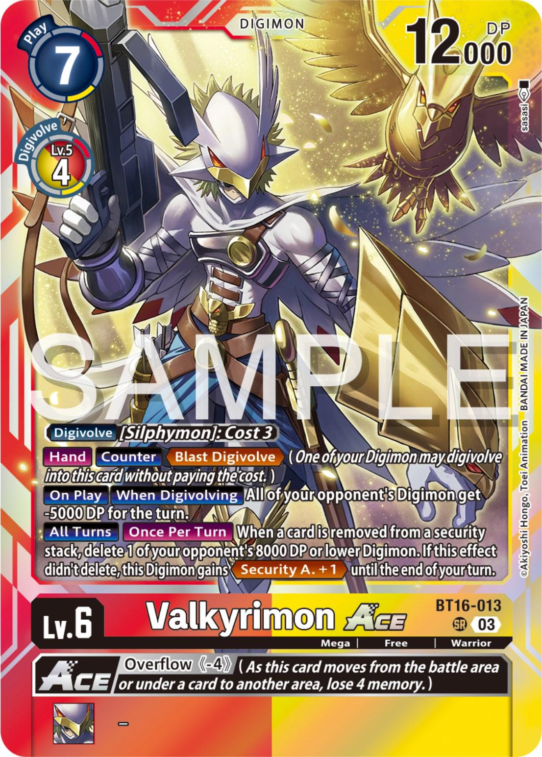 Valkyrimon ACE [Foil] #BT16-013