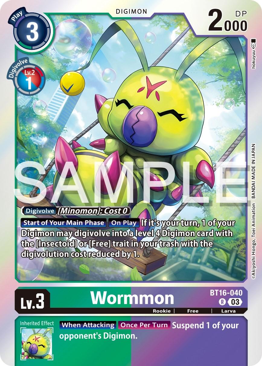 Wormmon [Foil] #BT16-040