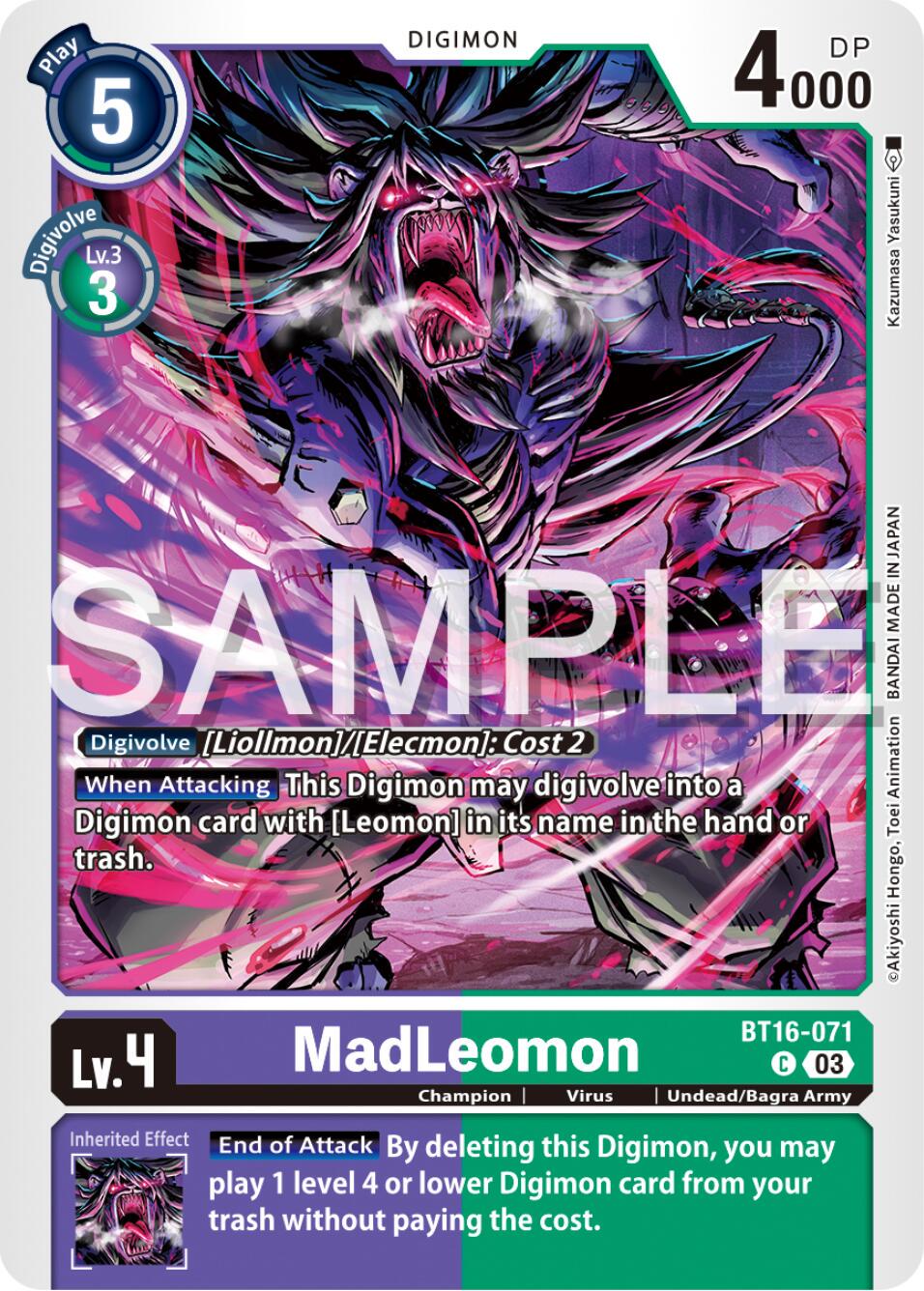 MadLeomon #BT16-071