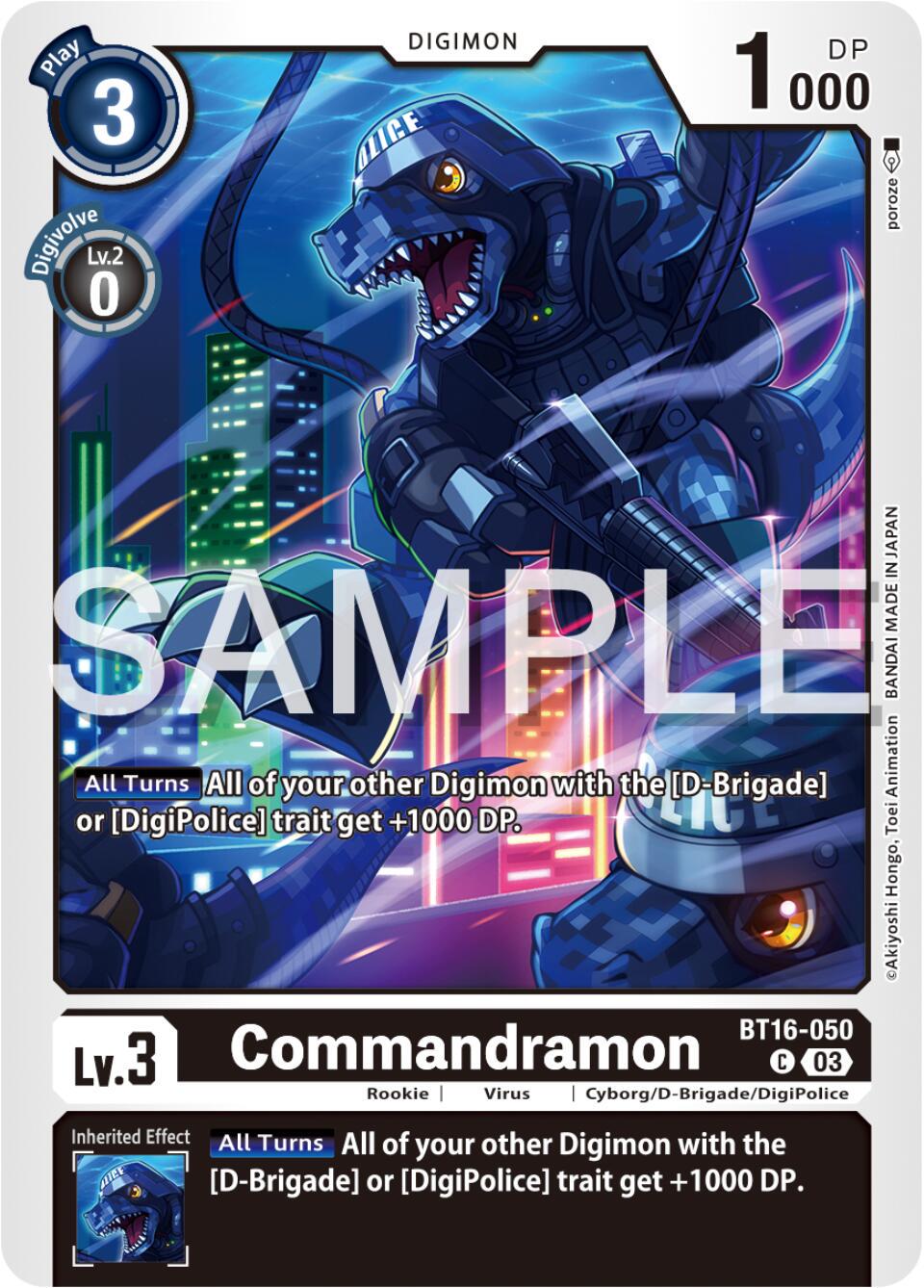 Commandramon #BT16-050