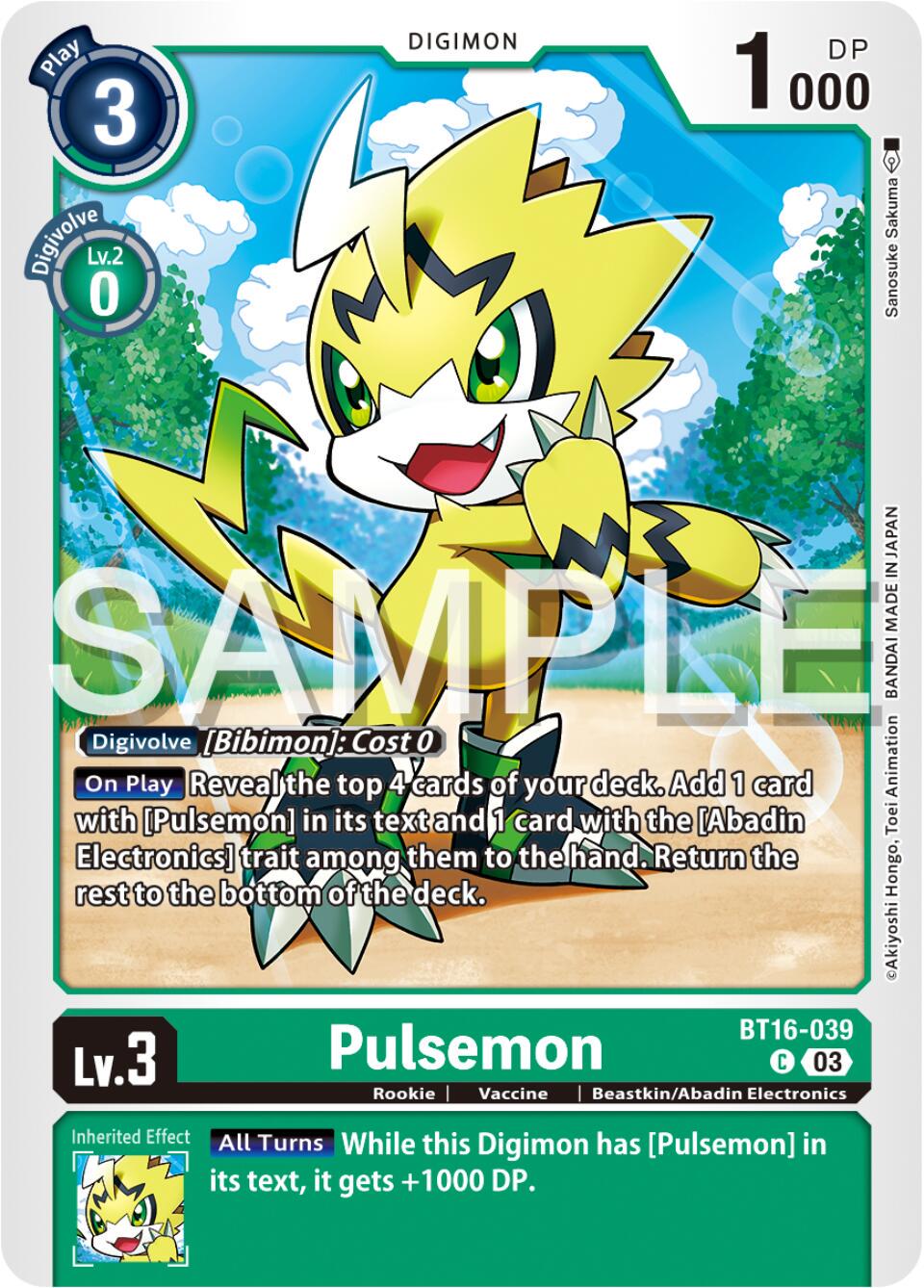 Pulsemon #BT16-039