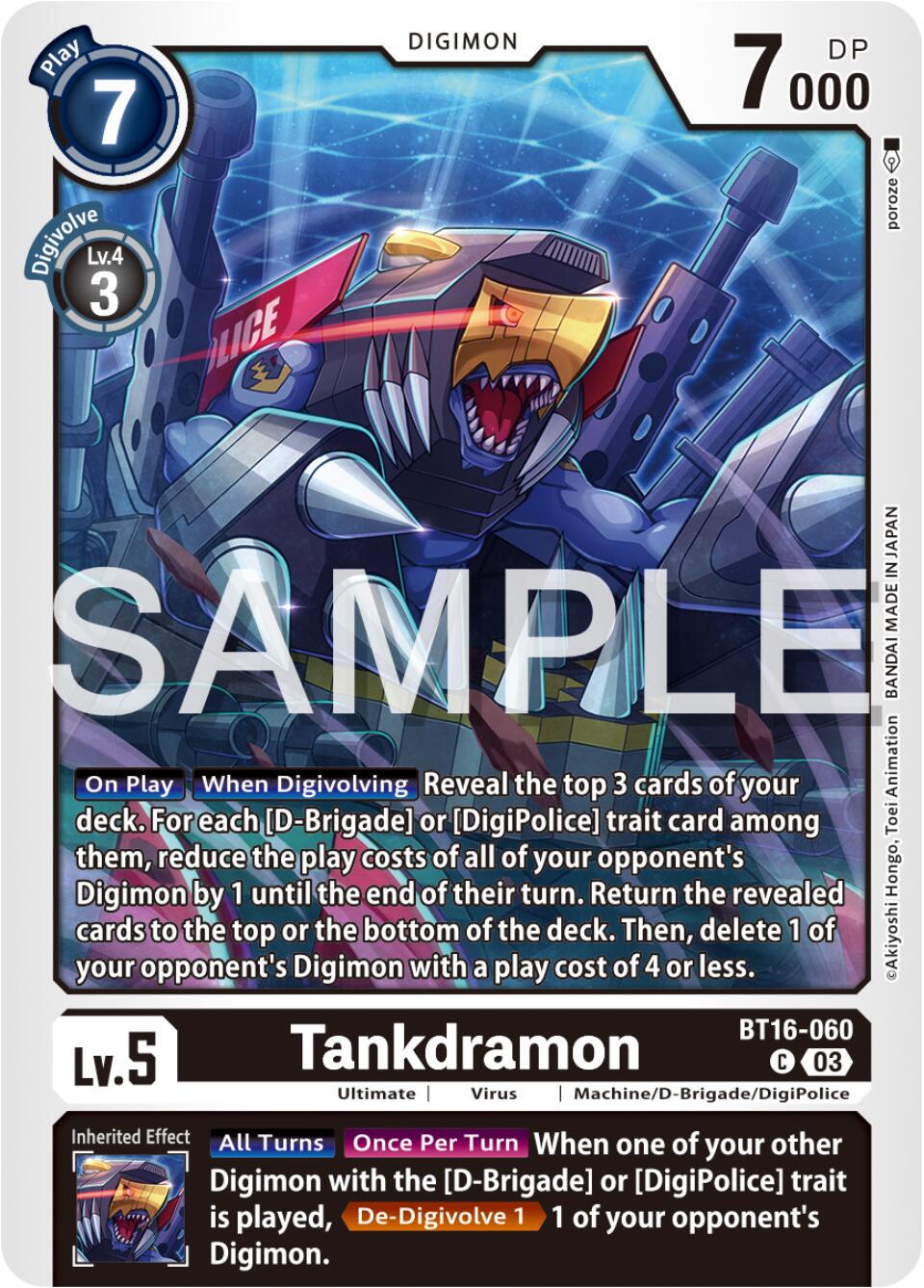 Tankdramon #BT16-060