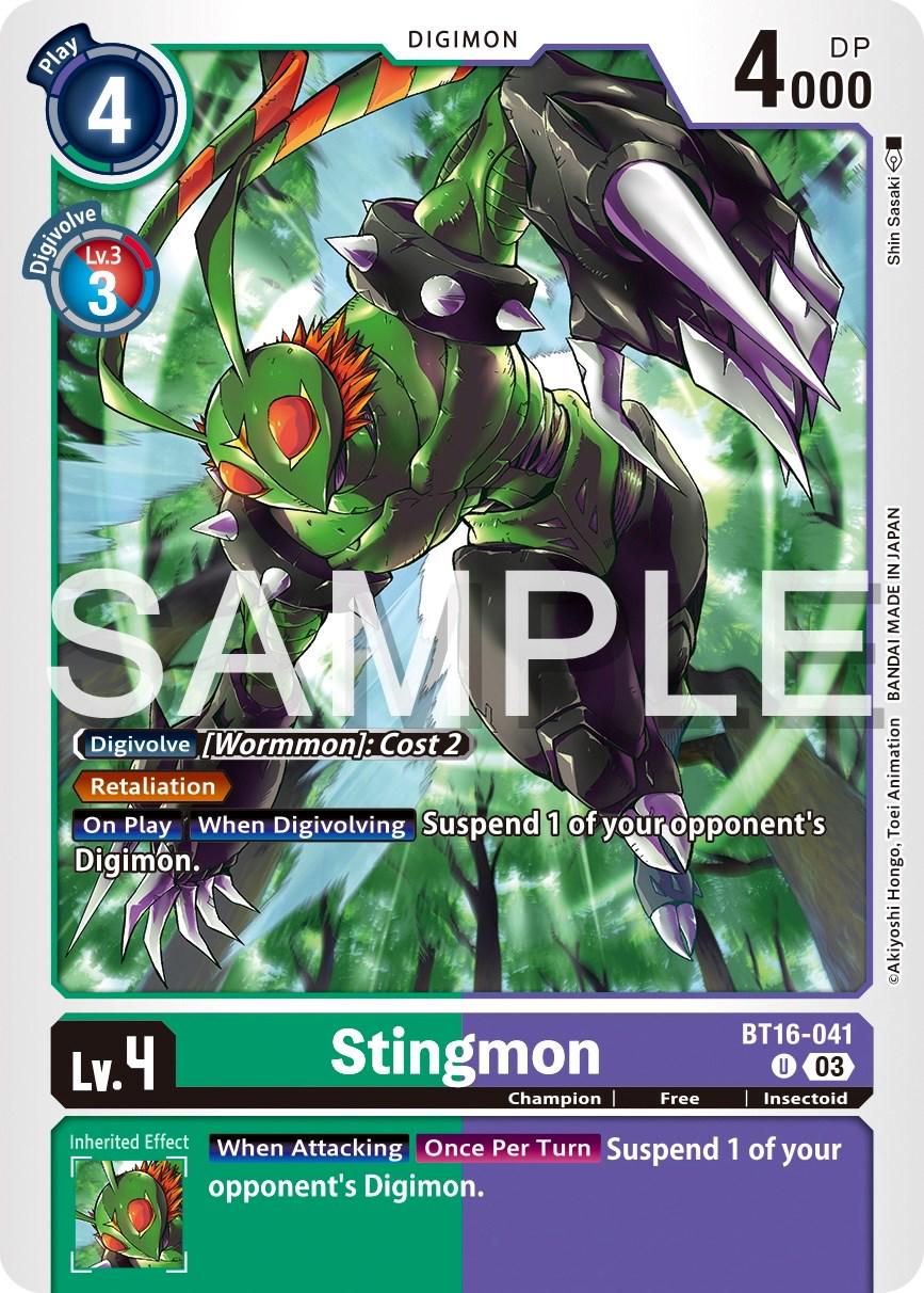 Stingmon #BT16-041