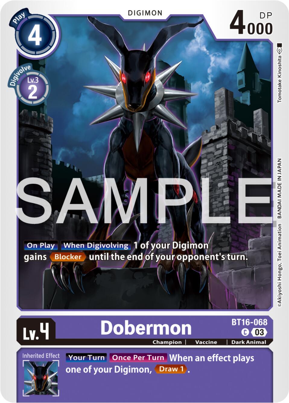 Dobermon #BT16-068