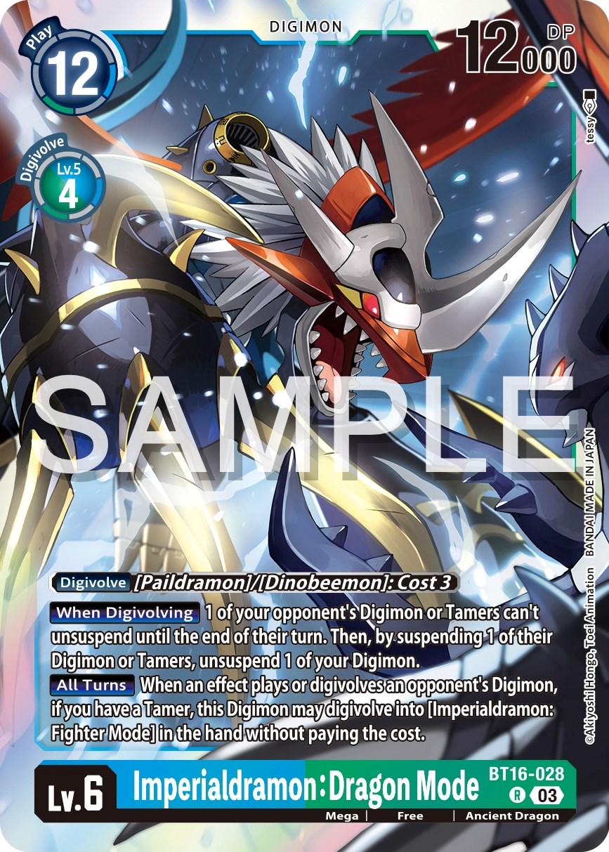 Imperialdramon: Dragon Mode [Foil] #BT16-028