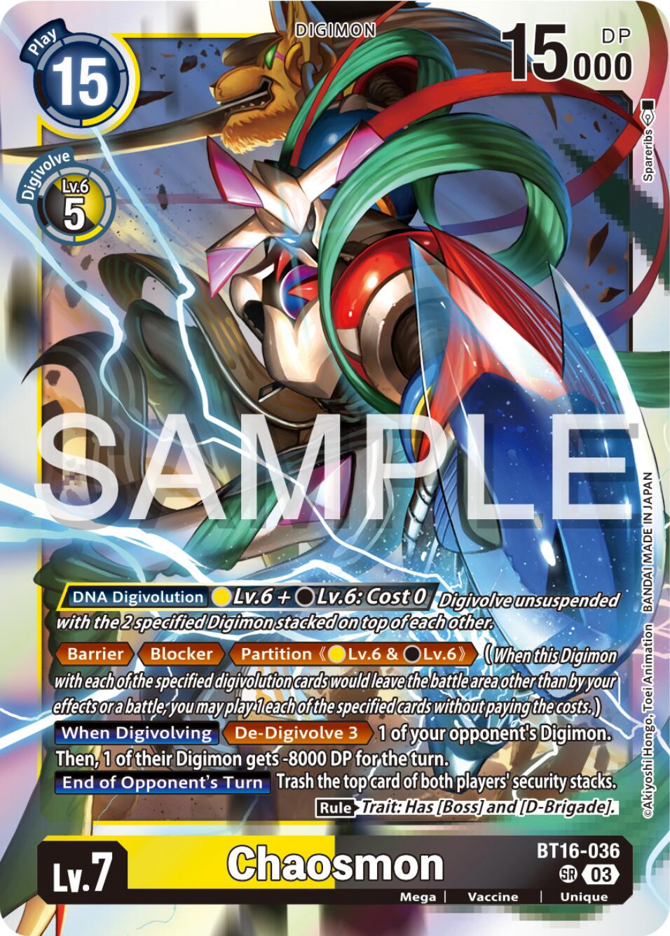 Chaosmon [Foil] #BT16-036