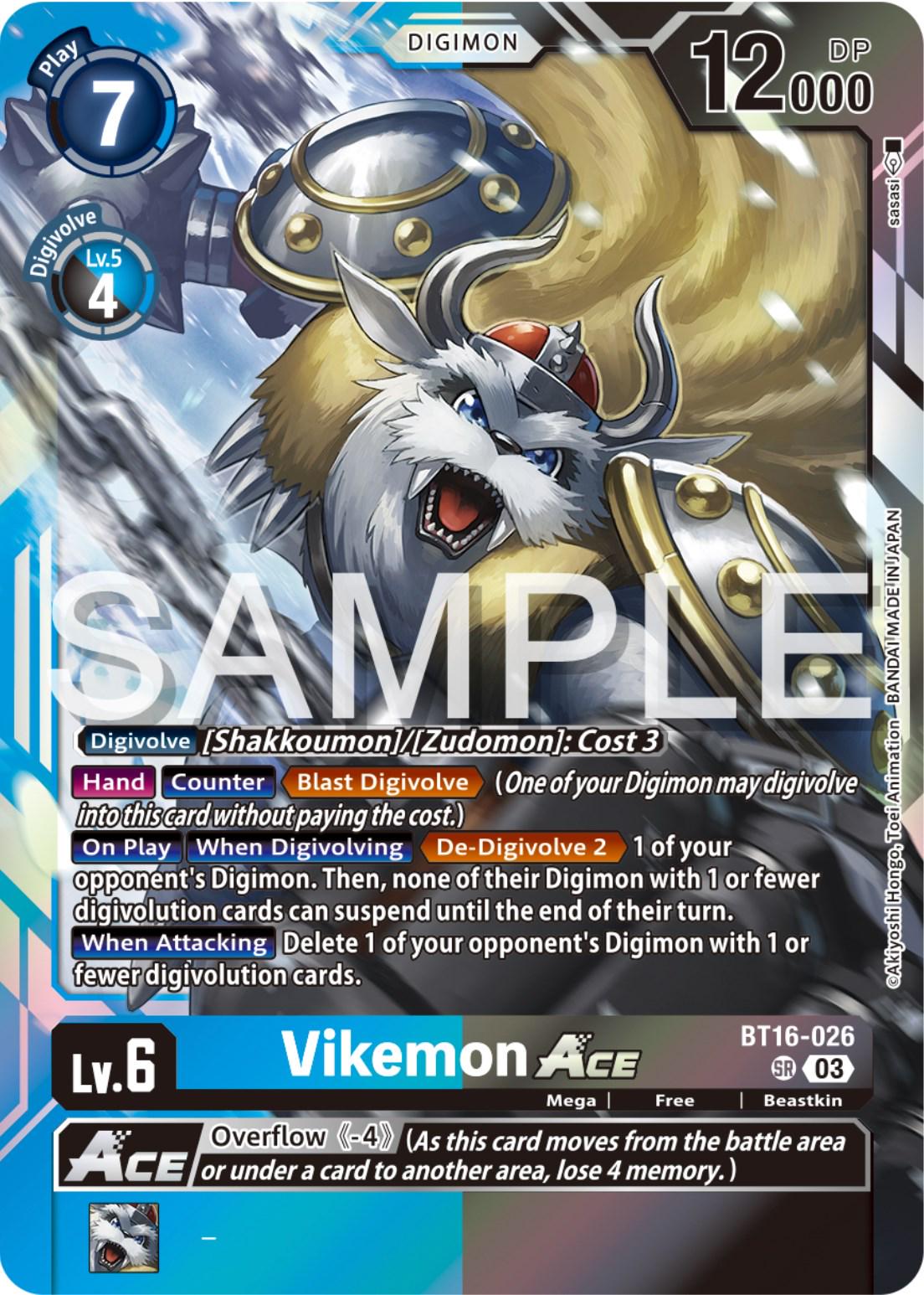 Vikemon ACE [Foil] #BT16-026