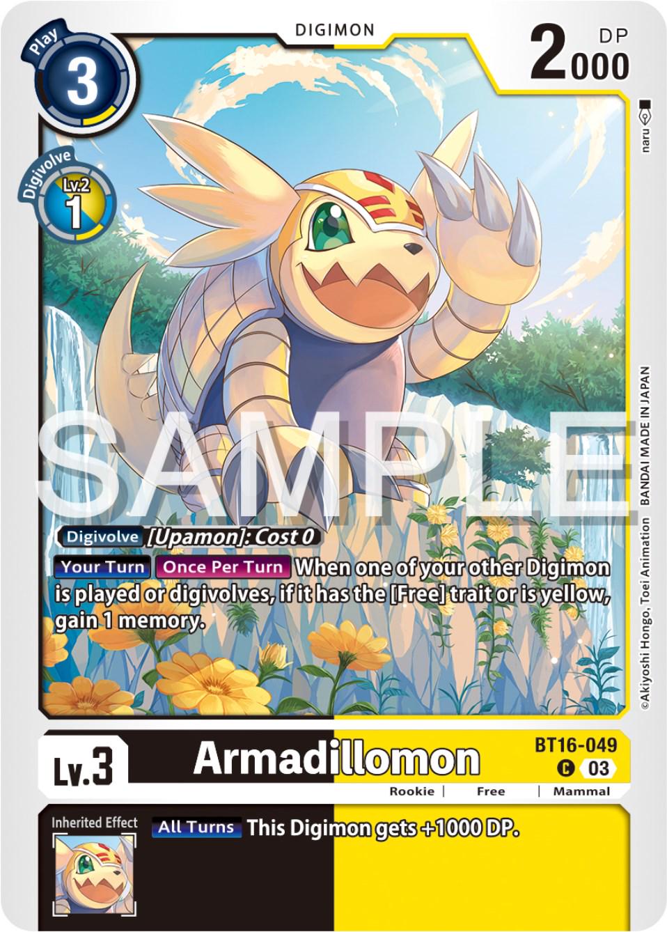 Armadillomon #BT16-049