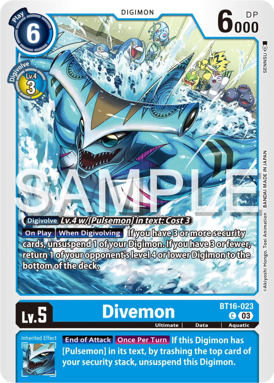 Divemon #BT16-023