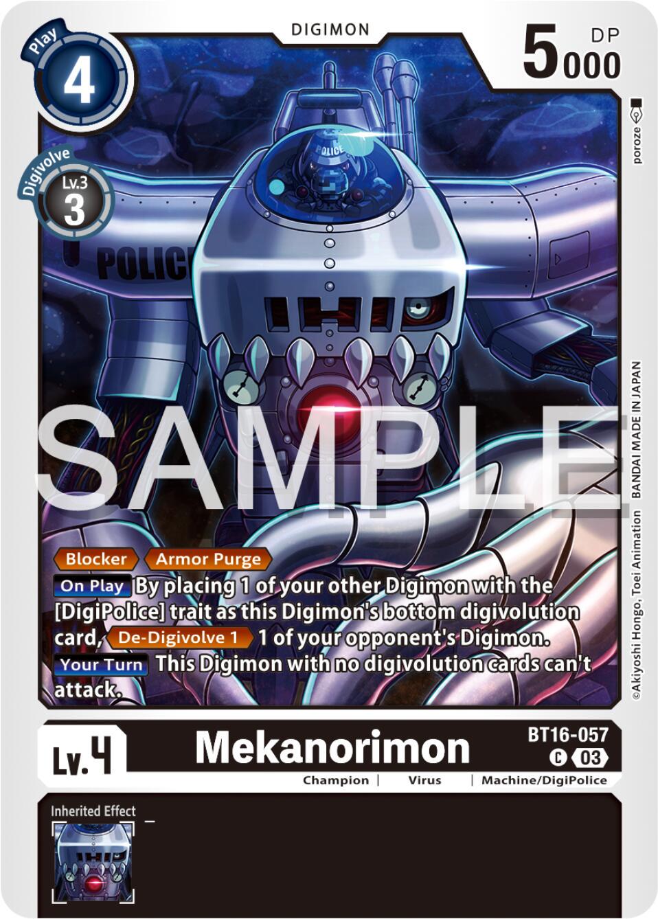 Mekanorimon #BT16-057