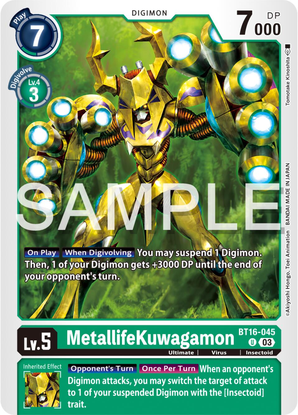 MetallifeKuwagamon #BT16-045