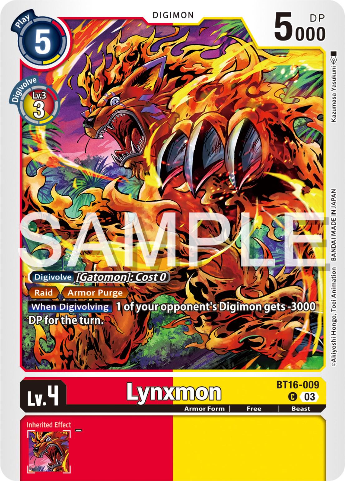 Lynxmon #BT16-009
