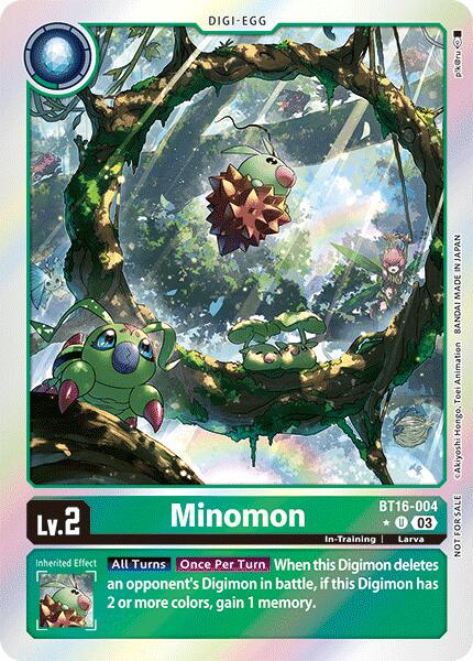 Minomon [Box Foil] #BT16-004