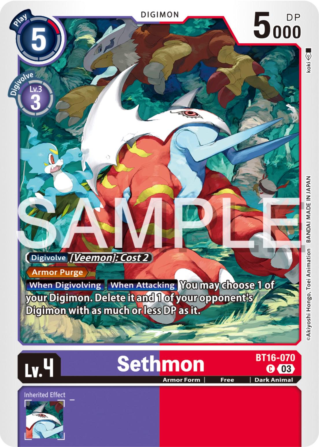 Sethmon #BT16-070