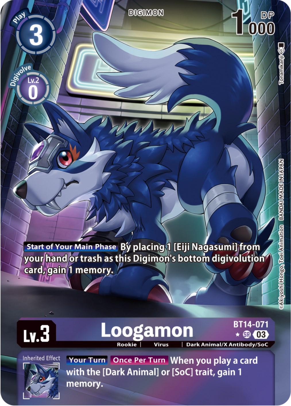 Loogamon [Alternate Art Foil] #BT14-071
