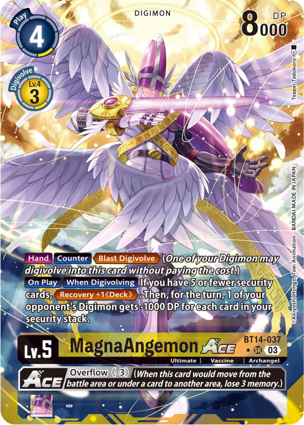 MagnaAngemon ACE [Alternate Art Foil] #BT14-037