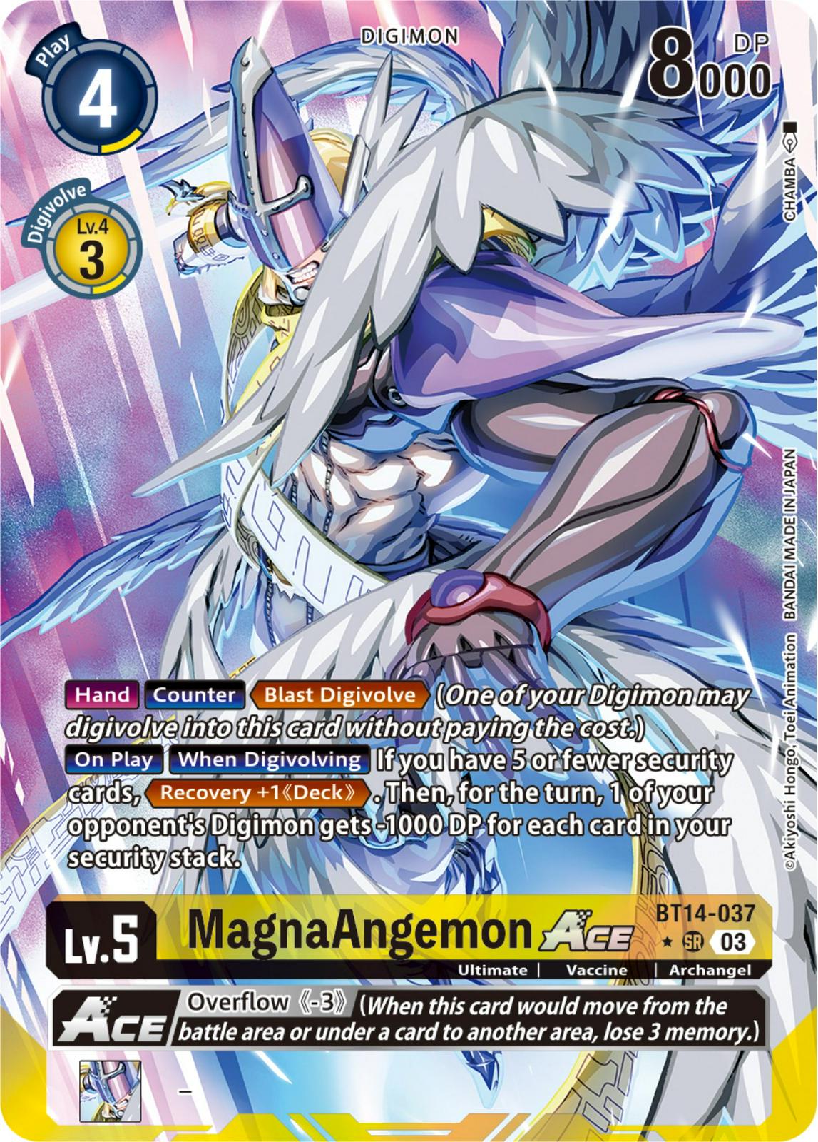 MagnaAngemon ACE [Exclusive Alternate Art Foil] #BT14-037