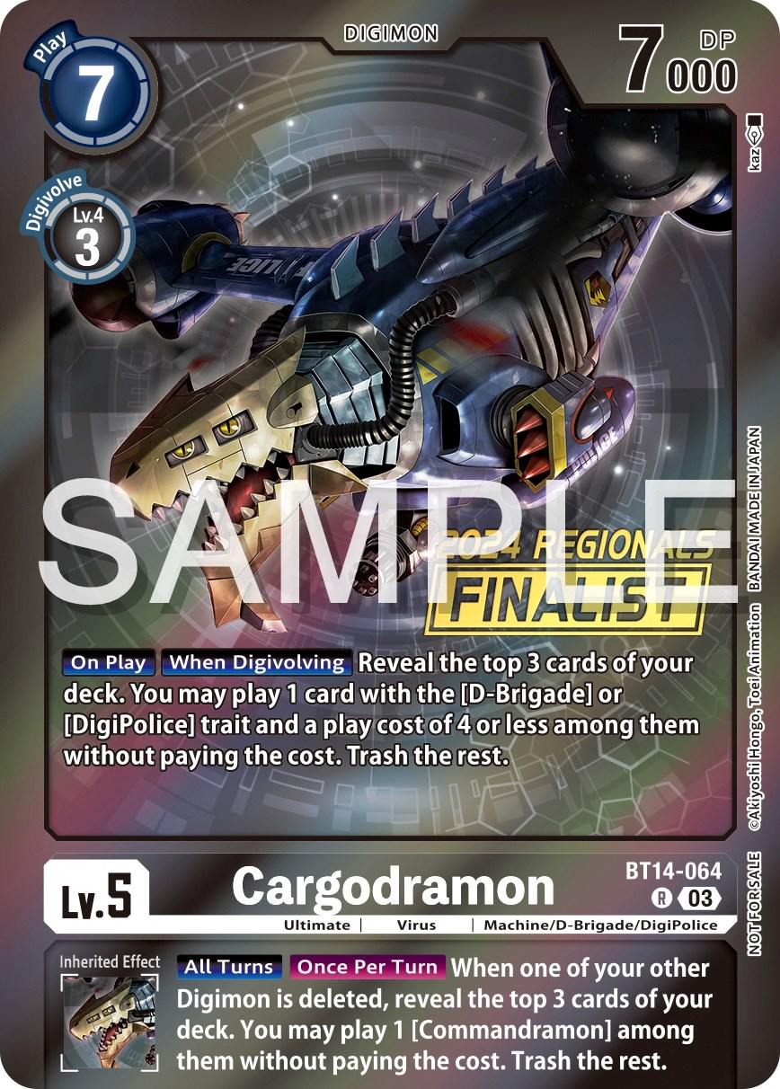 Cargodramon [Regionals Finalist Foil] #BT14-064