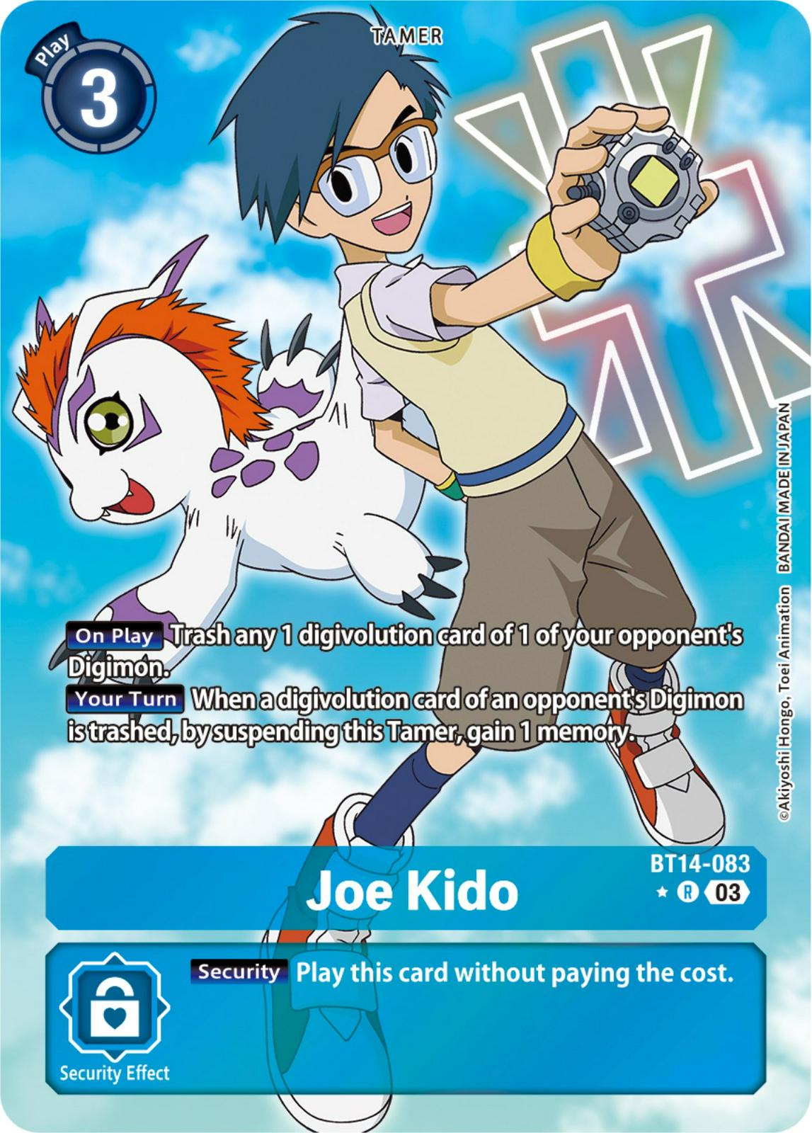 Joe Kido [Alternate Art Foil] #BT14-083