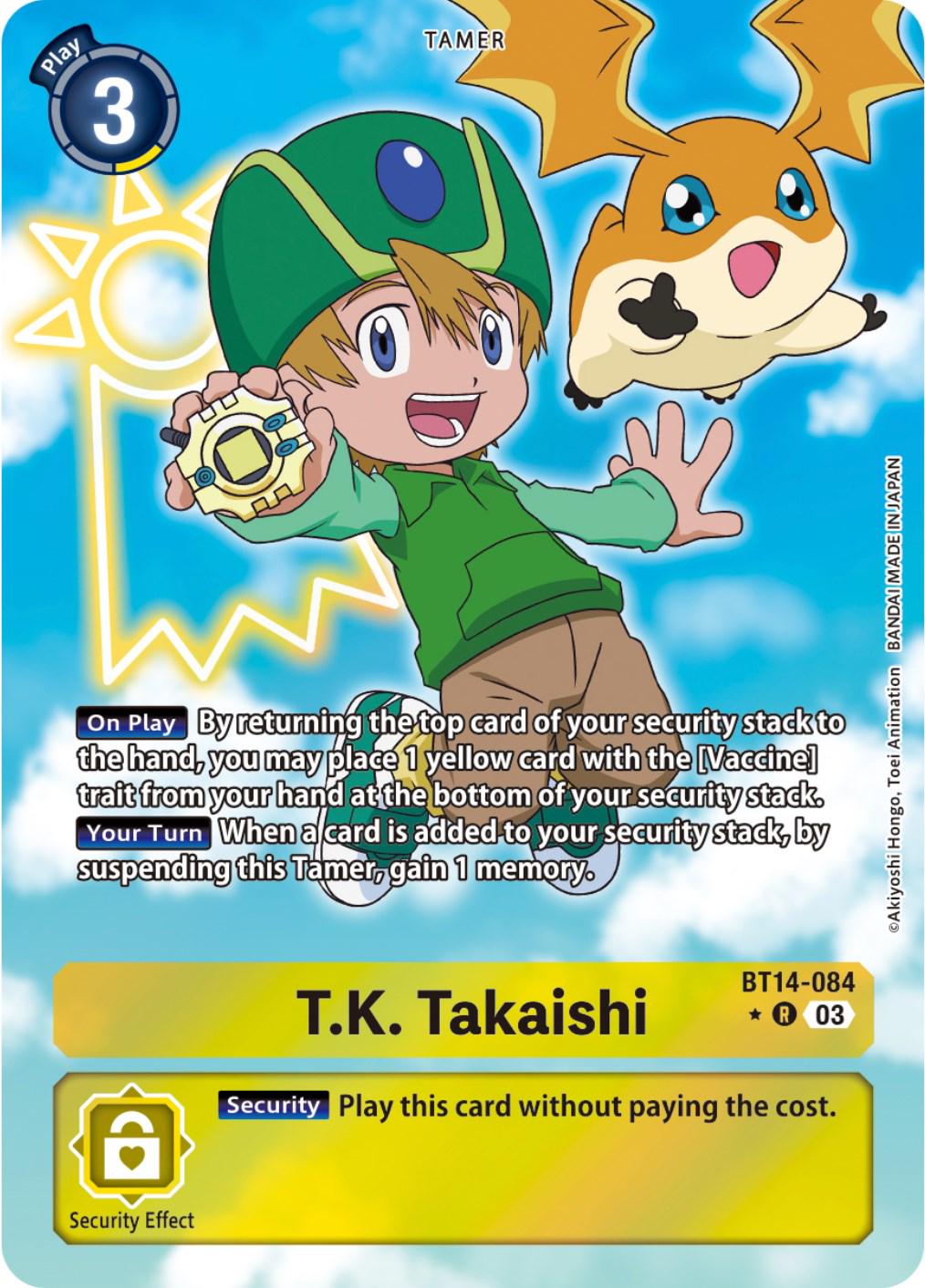 T.K. Takaishi [Alternate Art Foil] #BT14-084