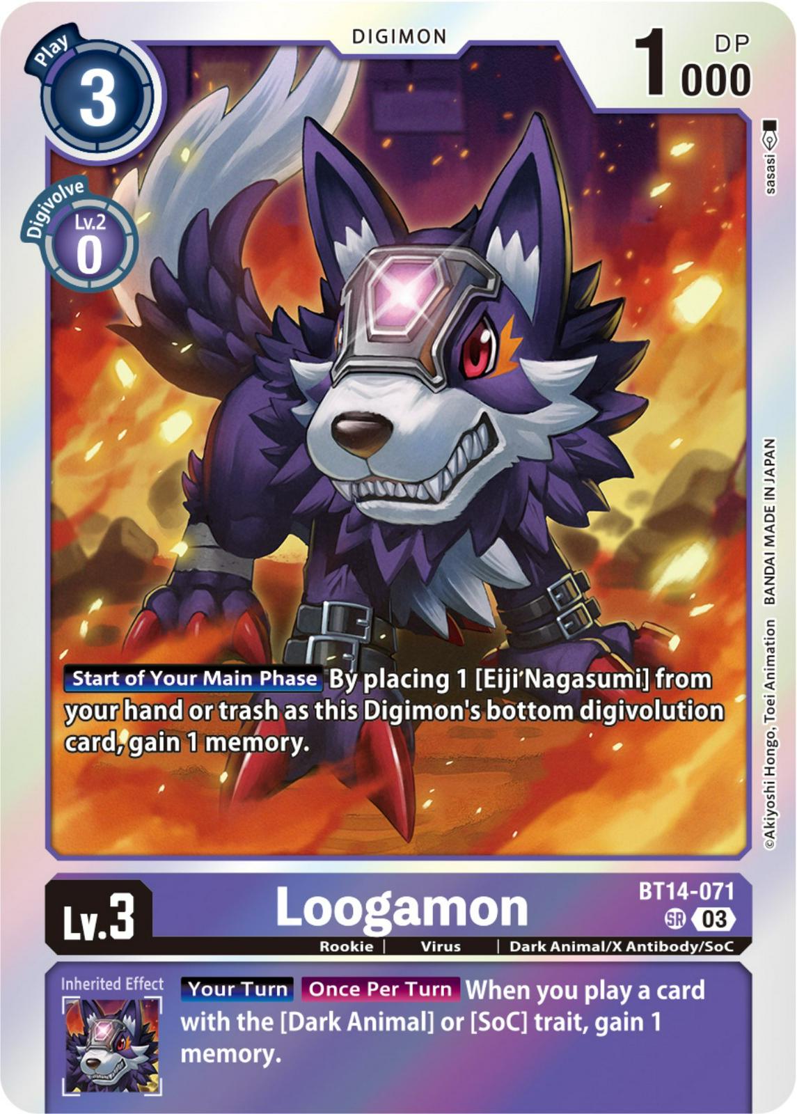 Loogamon [Foil] #BT14-071