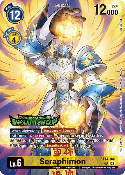 Seraphimon [Evolution Cup Participant Foil] #BT14-041