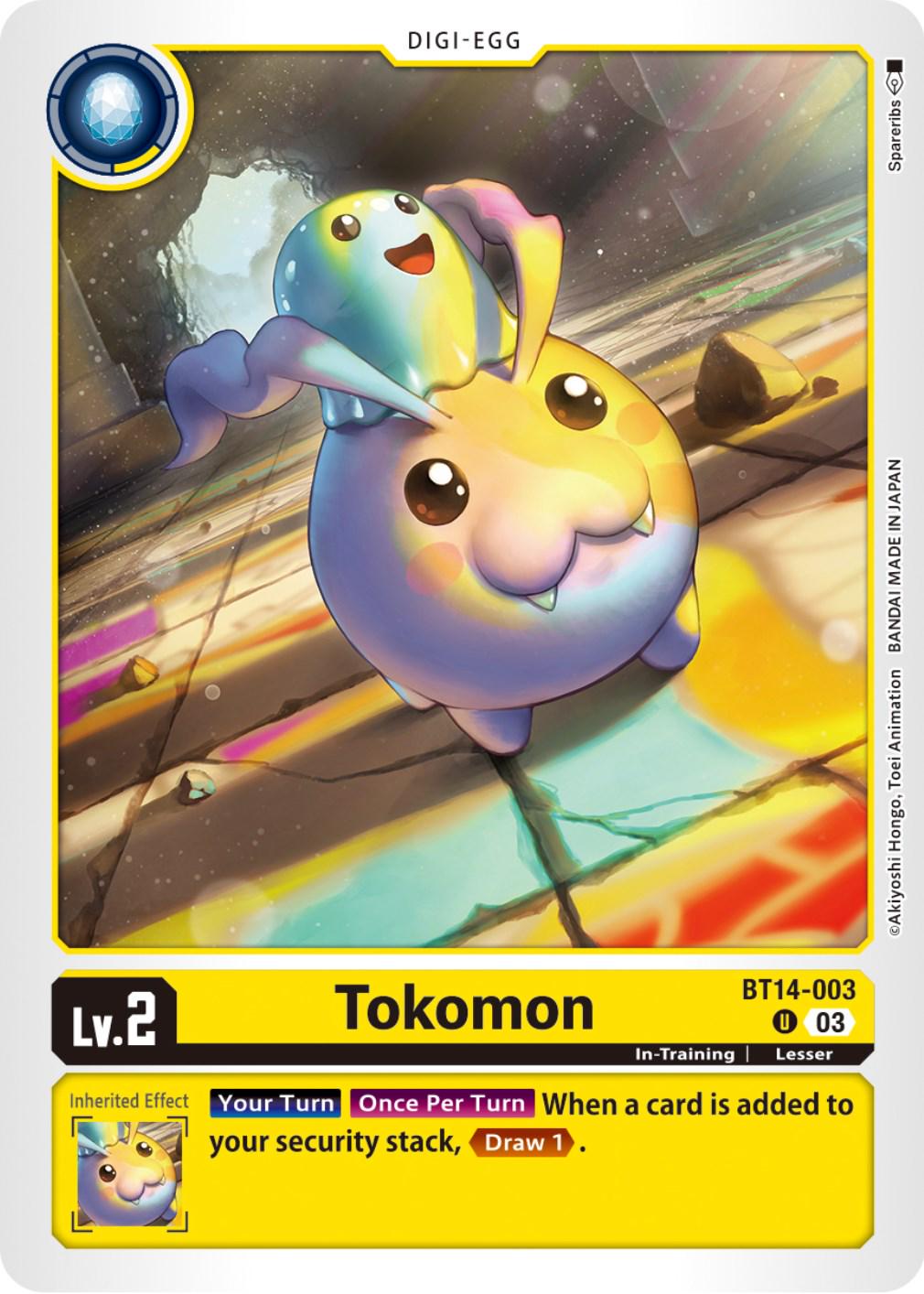 Tokomon #BT14-003