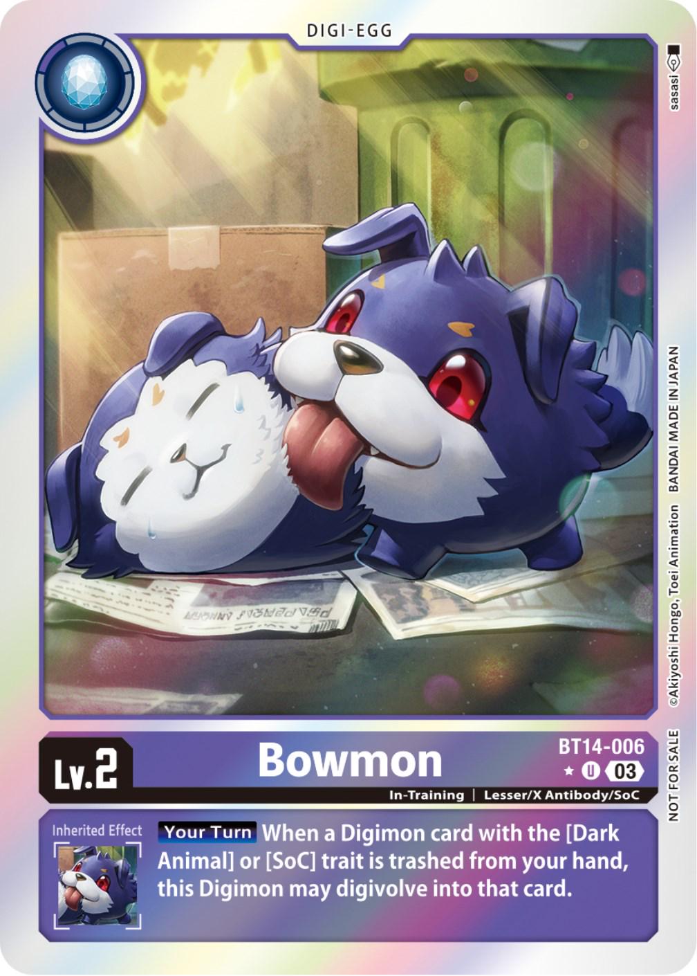 Bowmon [Promotion Pack Foil] #BT14-006