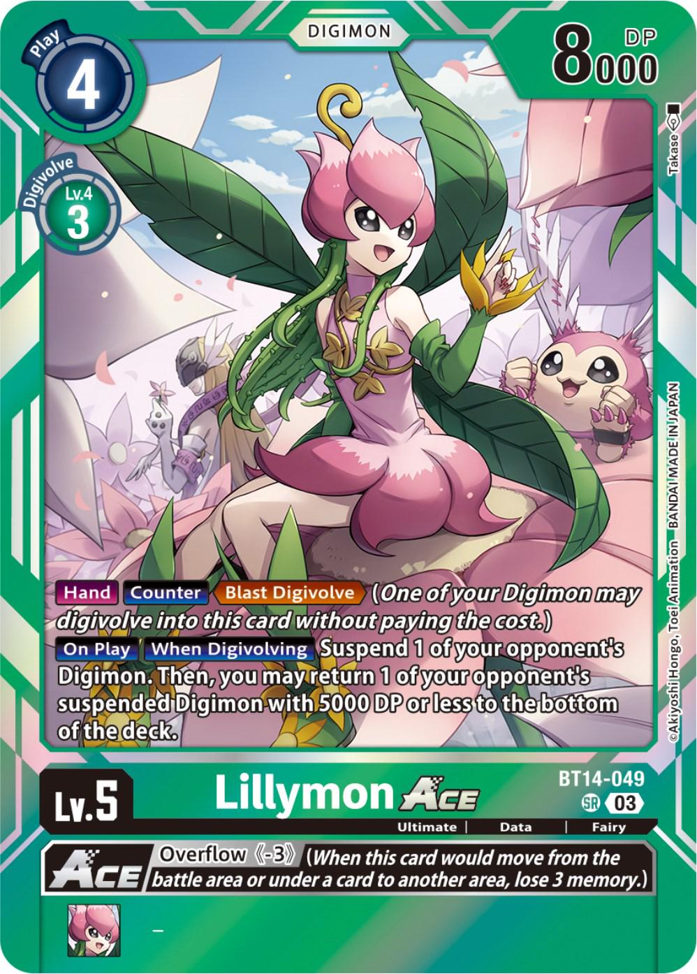 Lillymon ACE [Foil] #BT14-049
