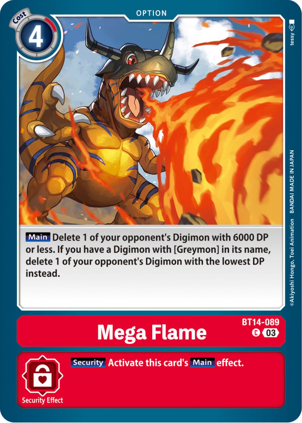 Mega Flame #BT14-089